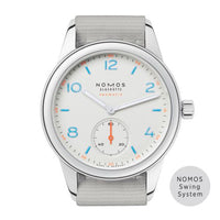 Nomos Glashütte Club Campus Neomatik 39 White / Bracelet / See-Through (740)