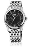 Oris - 01 744 7665 4054-07 8 22 77  Artelier Small Second Pointer Day 42 Stainless Steel / Black / Bracelet