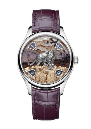 Vacheron Constantin - 7600C/000G-B448  Les Cabinotiers Les Cabinotiers Imperial Tiger White Gold / Burgundy Wood