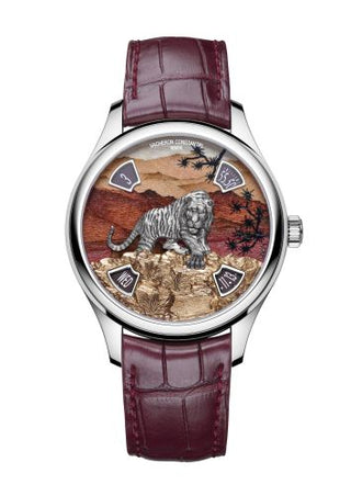 Vacheron Constantin - 7600C/000G-B449  Les Cabinotiers Les Cabinotiers Imperial Tiger White Gold / Red Wood