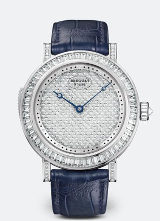 Breguet - 7639BB/6D/9XV/DD0D  Classique Minute Repeater 7639 White Gold - Baguette / Diamond