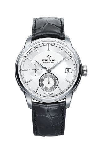 Eterna - 7661.41.66.1324  Adventic GMT Silver / Strap