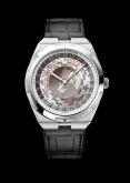 Vacheron Constantin - 7700V/110A-B129  Overseas World Time Silver