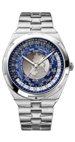 Vacheron Constantin - 7700V/110A-B172  Overseas World Time Blue