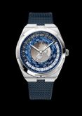 Vacheron Constantin - 7700V/110A-B172  Overseas World Time Blue