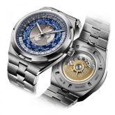 Vacheron Constantin - 7700V/110A-B172  Overseas World Time Blue