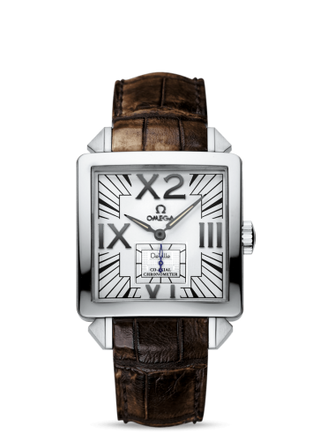 Omega - 7710.30.39  De Ville X2 Co-Axial 35 Small Seconds White Gold / White