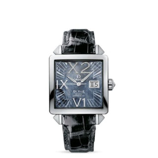 Omega - 7718.72.31  De Ville X2 Co-Axial 35 Big Date Stainless Steel / MOP