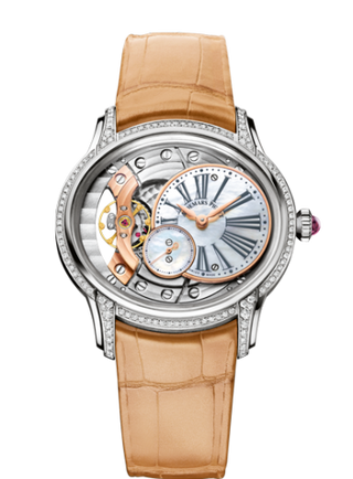 Audemars Piguet - 77247BC.ZZ.A813CR.01  Millenary Hand-wound White Gold / Mother of Pearl