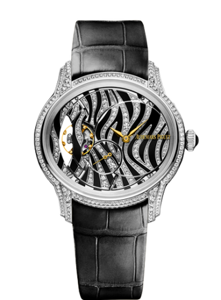 Audemars Piguet - 77249BC.ZZ.A102CR.01  Millenary Hand-wound White Gold / Zebra