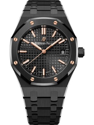 Audemars Piguet - 77350CE.OO.1266CE.01  Royal Oak Selfwinding 34 Ceramic / Black / 50th Anniversary