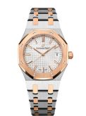 Audemars Piguet - 77350SR.OO.1261SR.01  Royal Oak Selfwinding 34 Stainless Steel / Red Gold / Silver / Bracelet