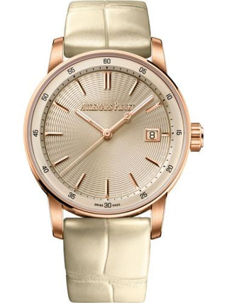 Audemars Piguet - 77410OR.OO.A825CR.01  CODE 11.59 Automatic 38 Pink Gold / Beige