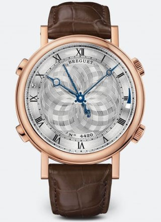 Breguet - 7800BR/AA/9YV  Classique La Musicale 7800 Rose Gold / Silver