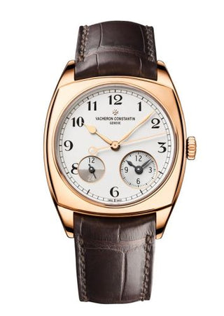 Vacheron Constantin - 7800S/000R-B140  Harmony Dual Time Pink Gold / Black Numerals