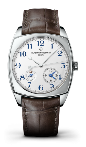 Vacheron Constantin - 7810S/000G-B050  Harmony Dual Time White Gold / Blue Numerals