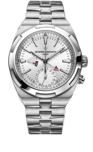 Vacheron Constantin - 7900V/110A-B333  Overseas Dual Time Stainless Steel / Silver