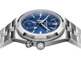 Vacheron Constantin - 7900V/110A-B334  Overseas Dual Time Stainless Steel / Blue