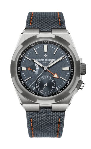 Vacheron Constantin - 7910V/000T-B922  Overseas Everest Dual Time Titanium / Grey