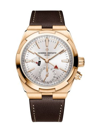 Vacheron Constantin - 7920V/000R-B336  Overseas Dual Time Pink Gold / Silver