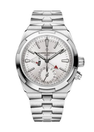 Vacheron Constantin - 7920V/210A-B333  Overseas Dual Time Stainless Steel / Silver