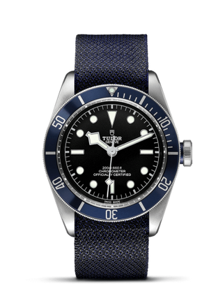 Tudor - 79230B-0006  Heritage Black Bay Blue Manufacture / Fabric