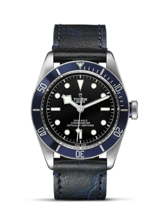 Tudor - 79230B-0007  Heritage Black Bay Blue Manufacture / Strap