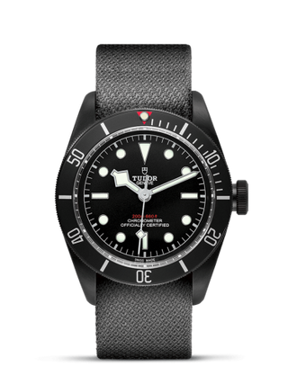 Tudor - 79230DK-0006  Heritage Black Bay Black Dark / Fabric