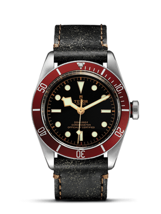 Tudor - 79230R-0002  Heritage Black Bay Red Manufacture / Strap