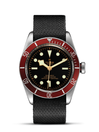 Tudor - 79230R-0010  Heritage Black Bay Red Manufacture / Black Fabric