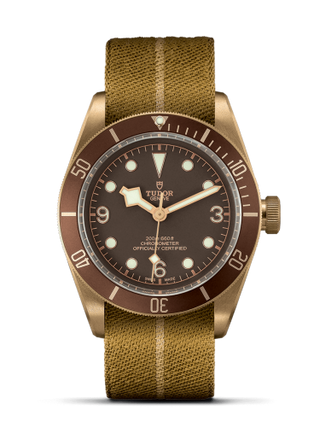 Tudor - 79250BM-0003  Heritage Black Bay Bronze / Brown / Fabric