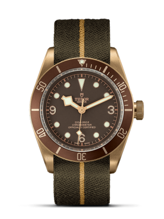 Tudor - 79250BM-0004  Heritage Black Bay Bronze / Brown / Fabric