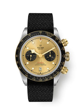 Tudor - 79363N-0006  Heritage Black Bay Chronograph S&G / Champagne / Textile