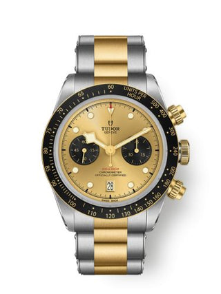 Tudor - 79363N-0007  Heritage Black Bay Chronograph S&G / Champagne / Bracelet