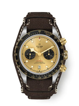 Tudor - 79363N-0008  Heritage Black Bay Chronograph S&G / Champagne / Textile