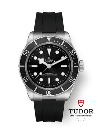 Tudor - 7941A1A0NU-0002  Black Bay Master Chronometer Stainless Steel - Black / Black / Rubber