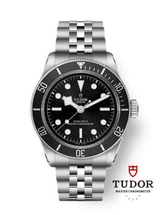 Tudor - 7941A1A0NU-0003  Black Bay Master Chronometer Stainless Steel - Black / Black / Jubilee