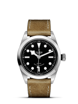 Tudor - 79500-0002  Heritage Black Bay 36 Stainless Steel / Black / Strap