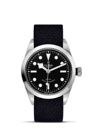 Tudor - 79500-0010  Heritage Black Bay 36 Stainless Steel / Black / Fabric