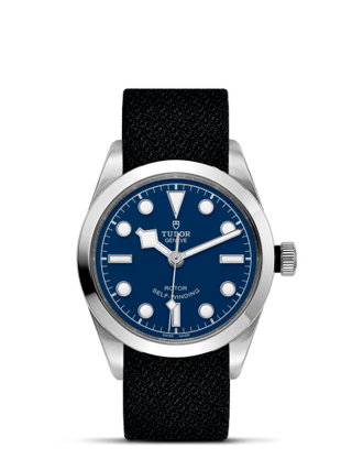 Tudor - 79500-0011  Heritage Black Bay 36 Stainless Steel / Blue / Fabric