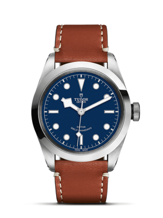 Tudor - 79540-0005  Heritage Black Bay 41 Blue / Strap