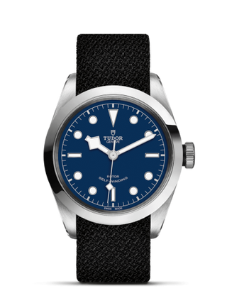 Tudor - 79540-0010  Heritage Black Bay 41 Blue / Fabric