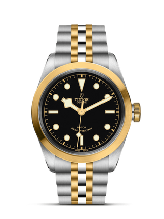 Tudor - 79543-0001  Heritage Black Bay 41 S&G / Black / Bracelet