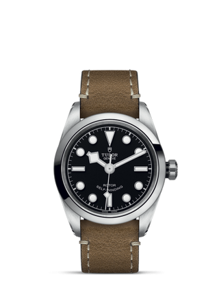 Tudor - 79580-0002  Heritage Black Bay 32 Stainless Steel / Black / Fabric