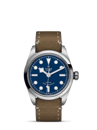 Tudor - 79580-0004  Heritage Black Bay 32 Stainless Steel / Blue / Strap