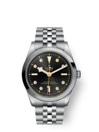 Tudor - 79640-0004  Black Bay 36 Stainless Steel / Black - Diamond / Bracelet