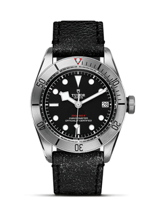 Tudor - 79730-0003  Heritage Black Bay Steel Manufacture / Strap