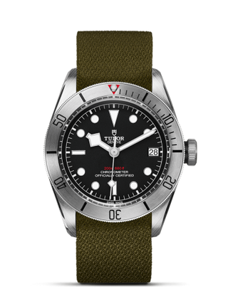 Tudor - 79730-0004  Heritage Black Bay Steel Manufacture / Fabric