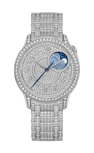 Vacheron Constantin - 8016F/126G-B499  Égérie Moonphase 37 White Gold - Diamond / Diamond / Bracelet