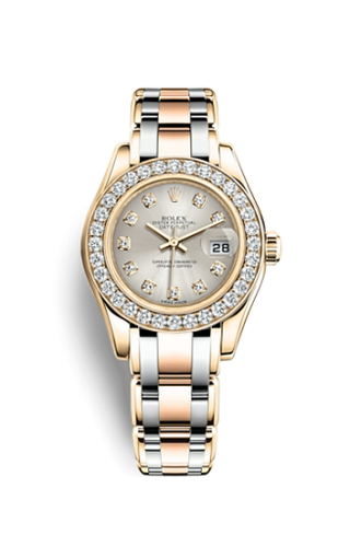 Rolex - 80298-0048  Datejust Pearlmaster 29 Tridor Diamond Silver Diamonds